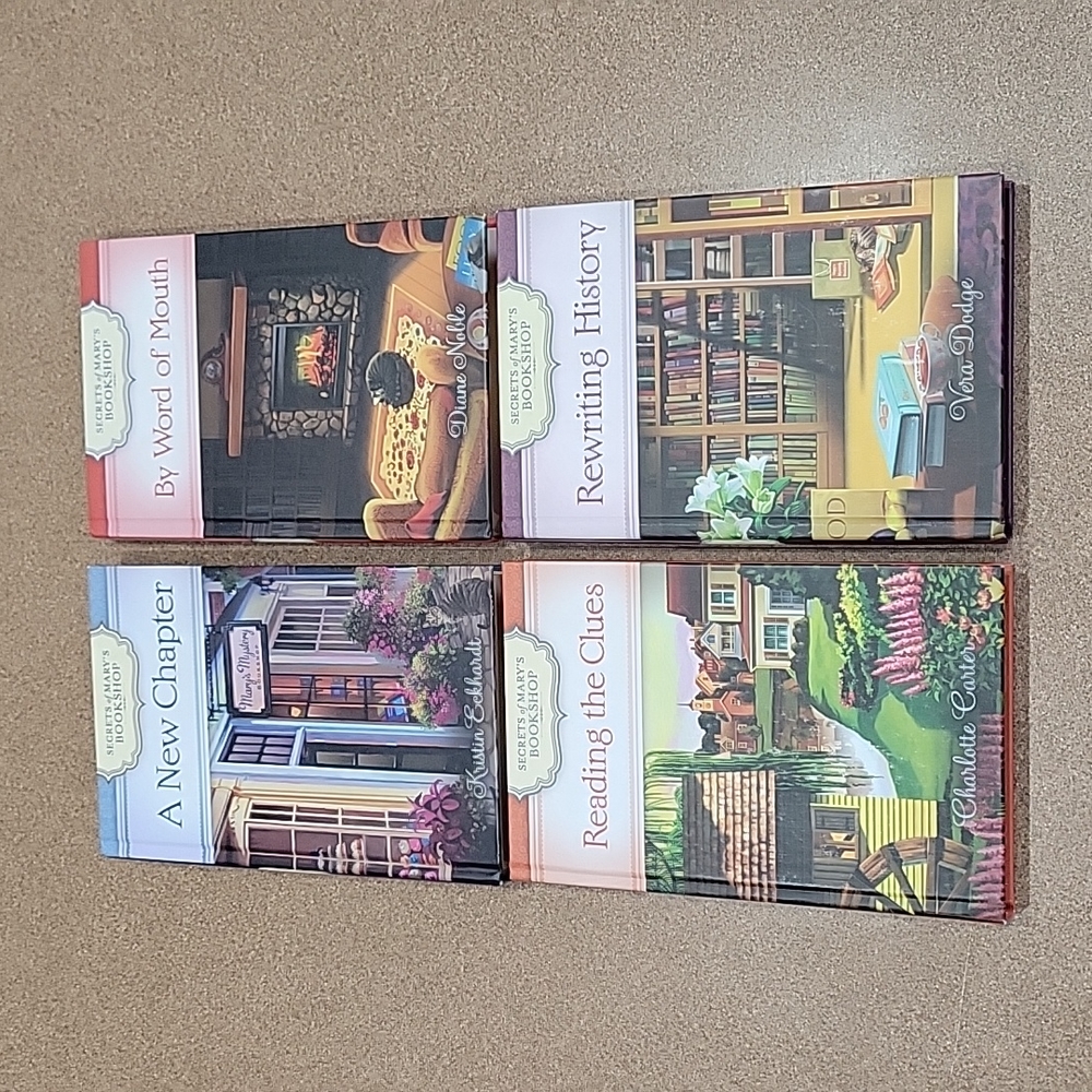 Set of 4 "Secrets of Mary's Bookshop" Books!!!